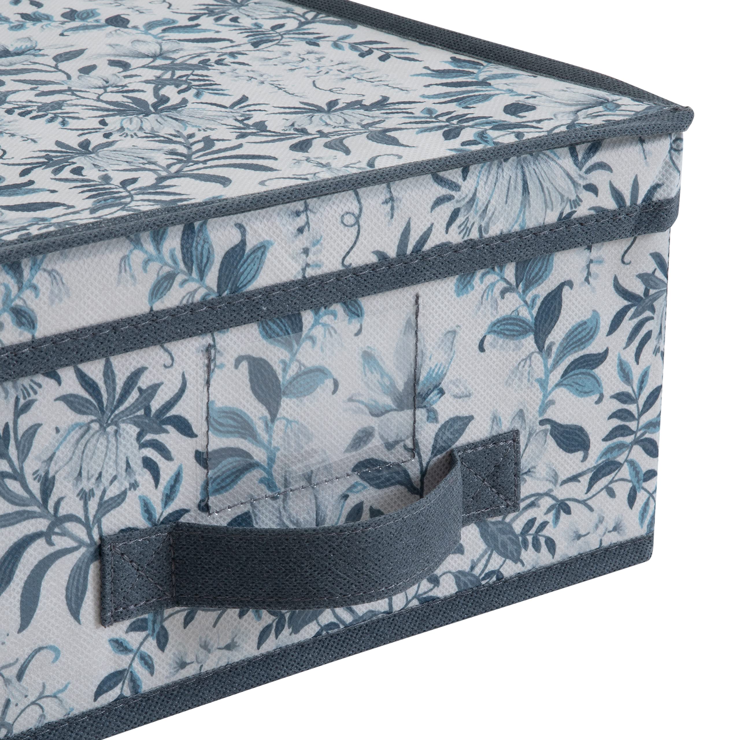 Amazon.com: Laura Ashley Medium Storage Box | Dimensions: 11 Amazon.com: Laura Ashley Medium Storage Box | Dimensions: 11