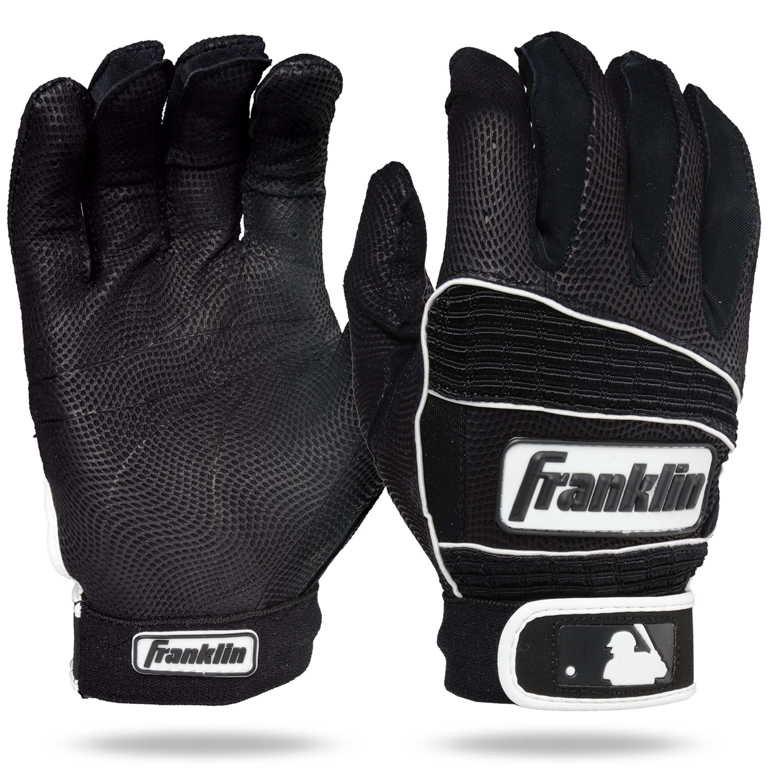 Franklin Sports MLB 大人用 ネオクラシック II シリーズ バッティンググローブ ブラック XL Amazon | フランクリンスポーツMLBアダルトネオクラシックIIシリーズ