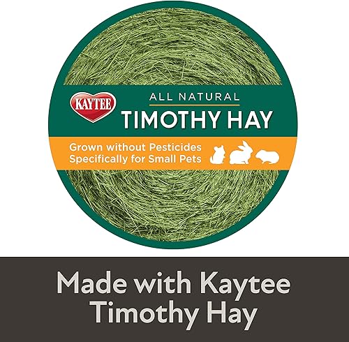 Miniatura 6 de Kaytee Field+Forest - Paquete de mini balas de heno de 3.5 onzas, manzana, zanahoria y rosa