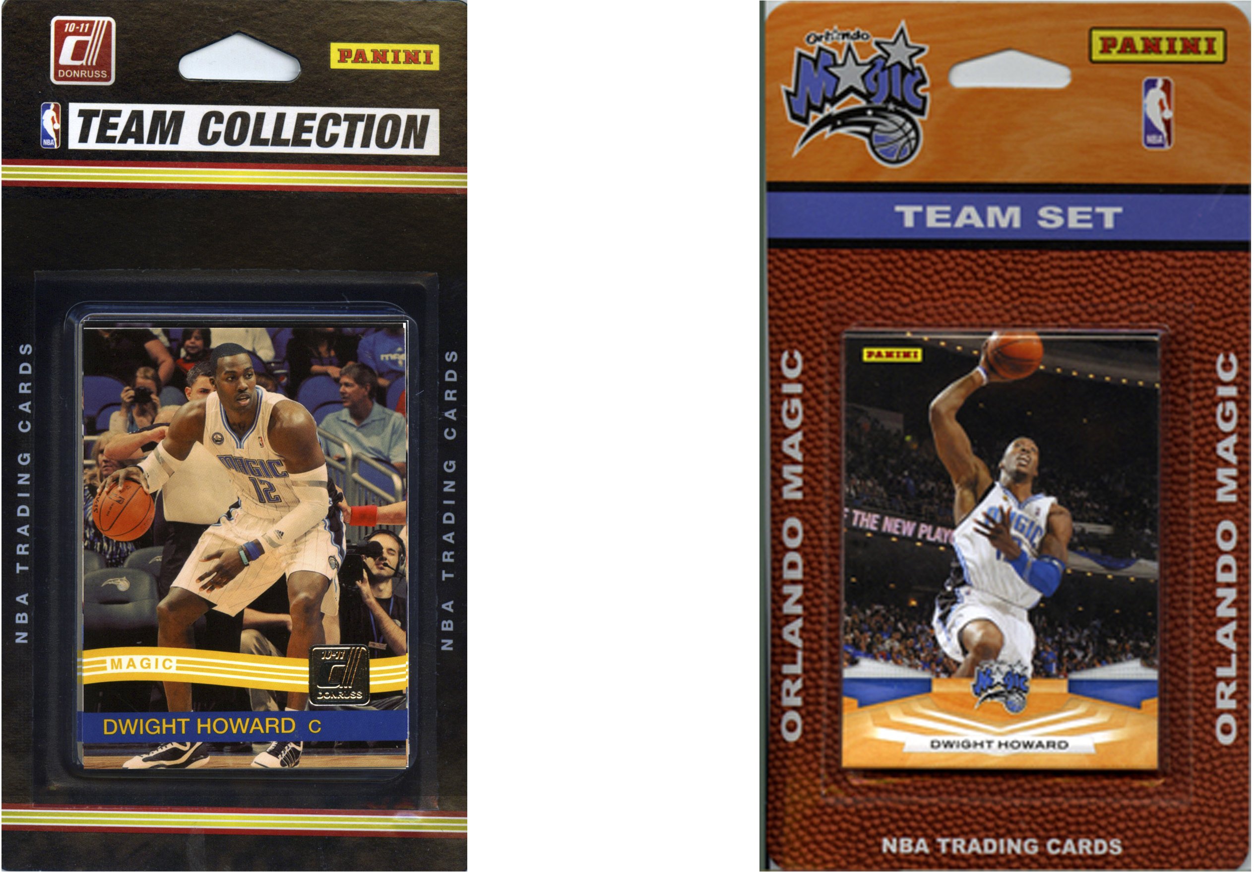 NBA Orlando Magic 2 Different Licensed Trading Card Team Sets
