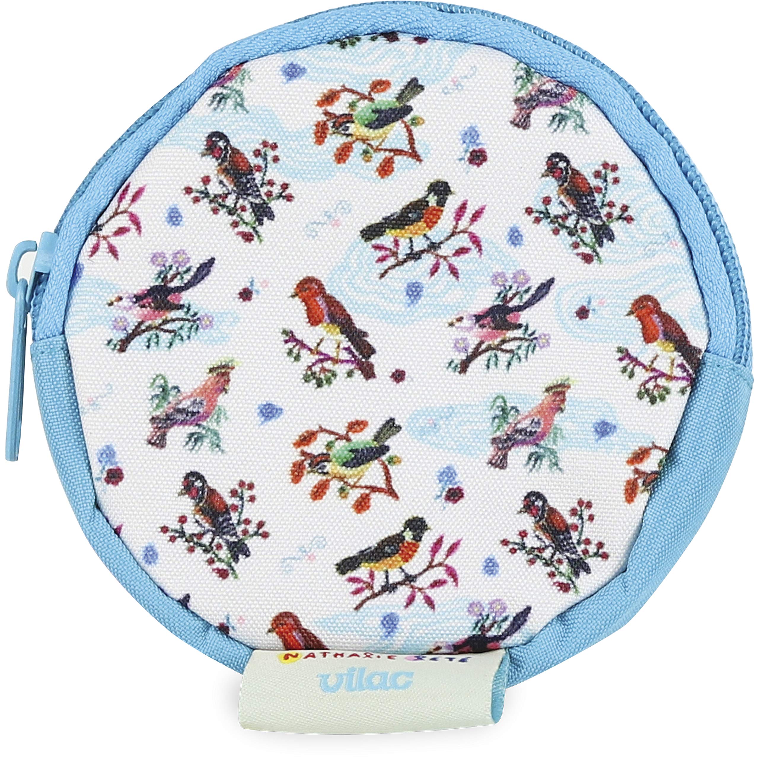 Vilac – Wallet Birds Nathalie Lé Pencil Case Multi-Coloured (8657)