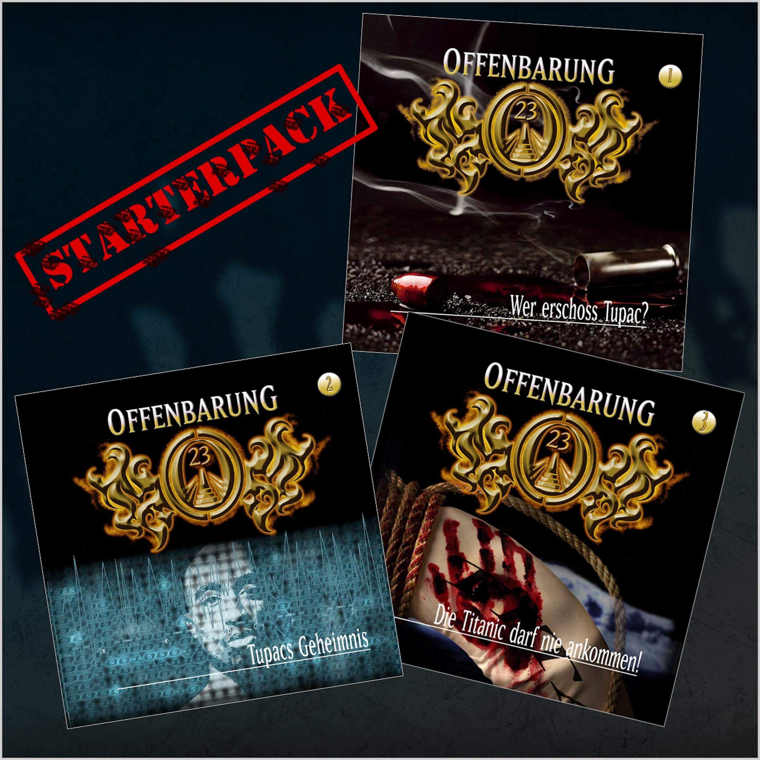Cover art for Offenbarung 23 "Starterpack" - Folgen 1-3