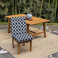 Vista 2 de Arden Selections- Cojín para sillas de comedor de exteriores earthFIBER, repelente al agua y resistente a la decoloración, 1 pieza, 20x20 pulgadas