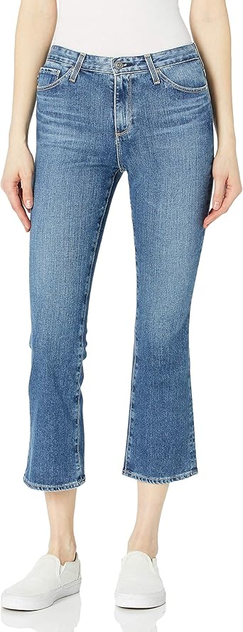 Jodi High Rise Flare Crop Leg Jean 