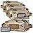 Savior Equipment Loose Sacs 4-Pack Tactical Ammo Pouch Firearm Ammunition Carrier Bag, ID Patches Included, Multicam Arid
