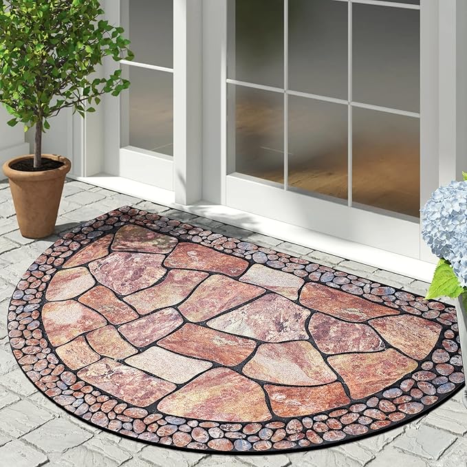 MANO Front Door Mat Outdoor Entrance, Heavy Duty Doormat