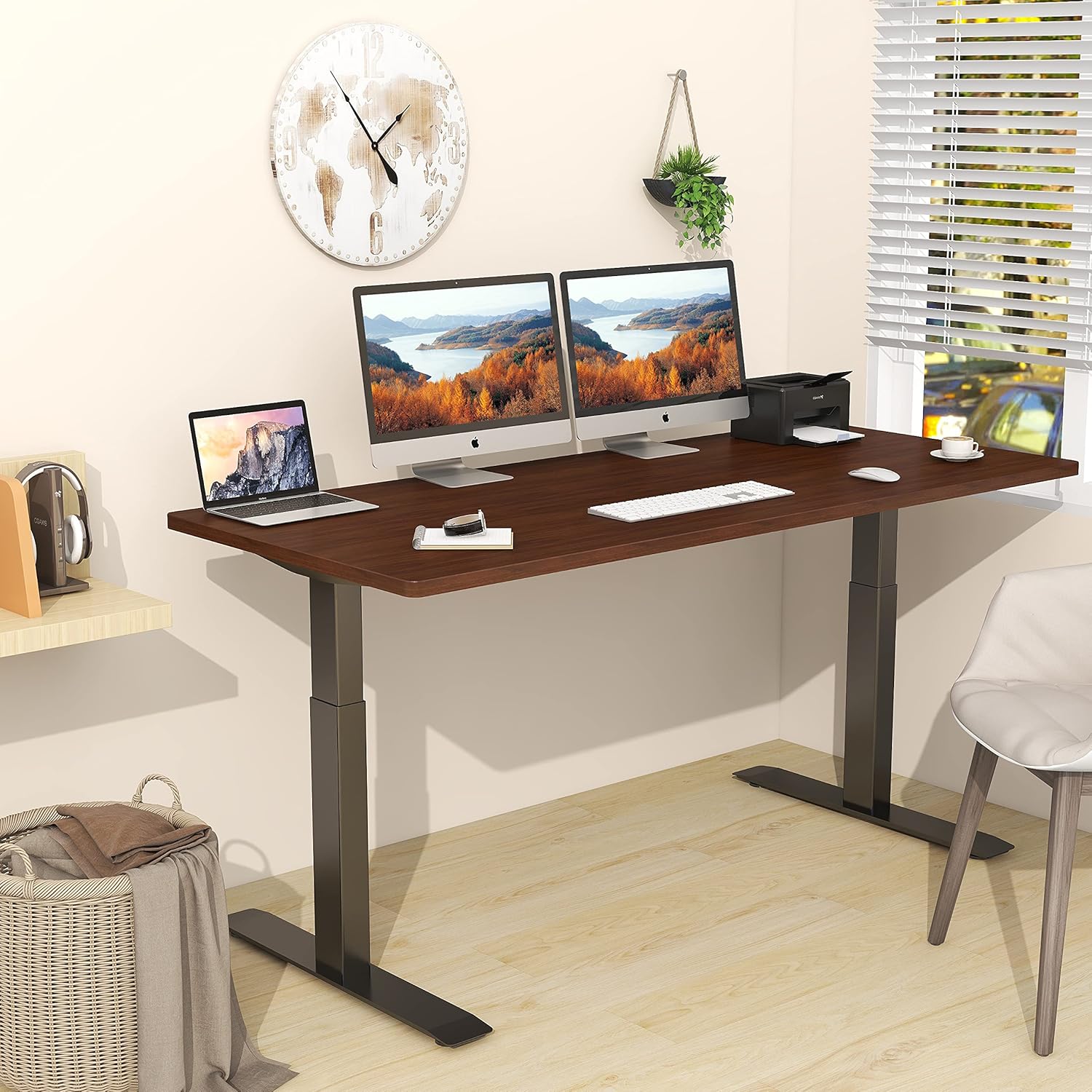 80% Off Discount Lubvlook Dual Motor Electric Stand up Desk Frame, Adjustable Height Sit Stand Home Office Standing Desk Base(Black, Frame Only) Featured Product Lubvlook Dual Motor Electric Stand up Desk Frame, Adjustable Height Sit Stand Home Office Standing Desk Base(Black, Frame Only)