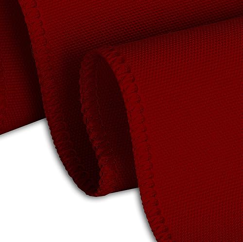 Miniatura 10 de Manteles redondos de poliéster de 120 pulgadas para mantel circular para bodas, mesas de bufé, fiestas, cenas de vacaciones (1, rosa)