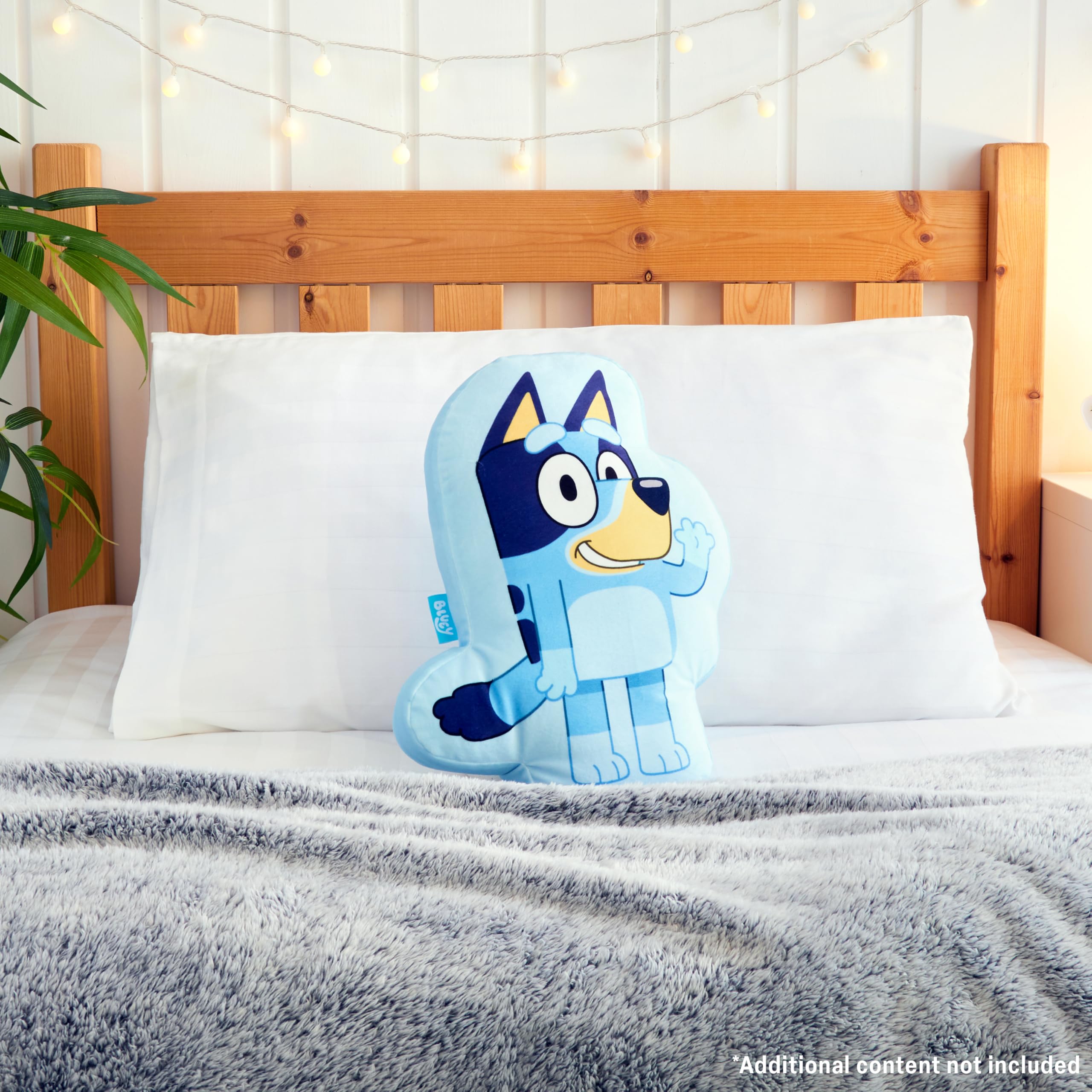 BlueY Plüsch Kissen Kinder, Geformtes Kinder Kuschelkissen, Deko Kissen für Kinderzimmer, Geschenke für Mädchen & Jungs