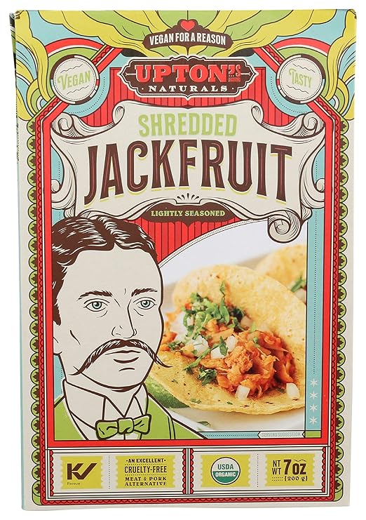 UPTONS NATURALS Organic Lightly Seasoned Shredded Jackfruit