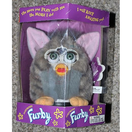 Furby Model 70-800 Tiger Brown & Black Electronic Furbie
