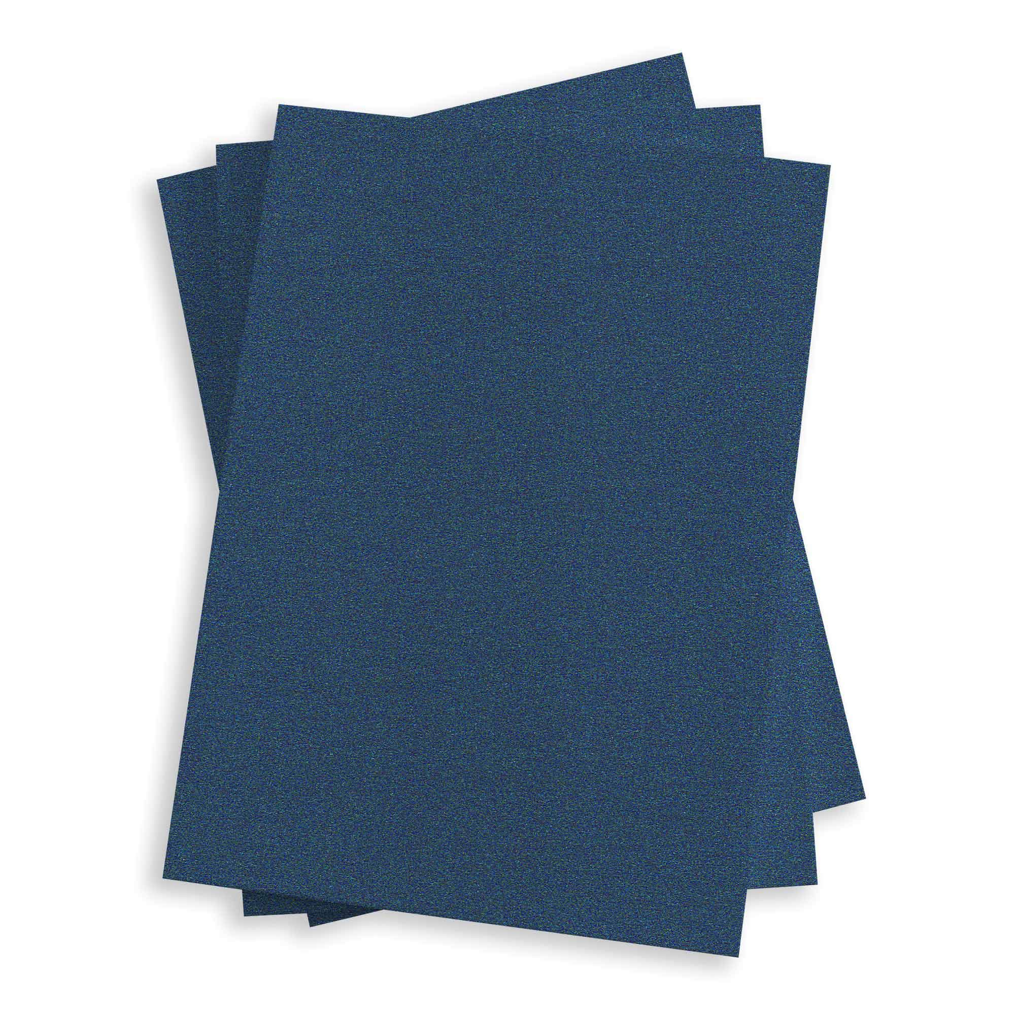 Lapis Lazuli Flat Card - 4 7/8 x 6 7/8 Stardream Metallic 105C, 25 Pack