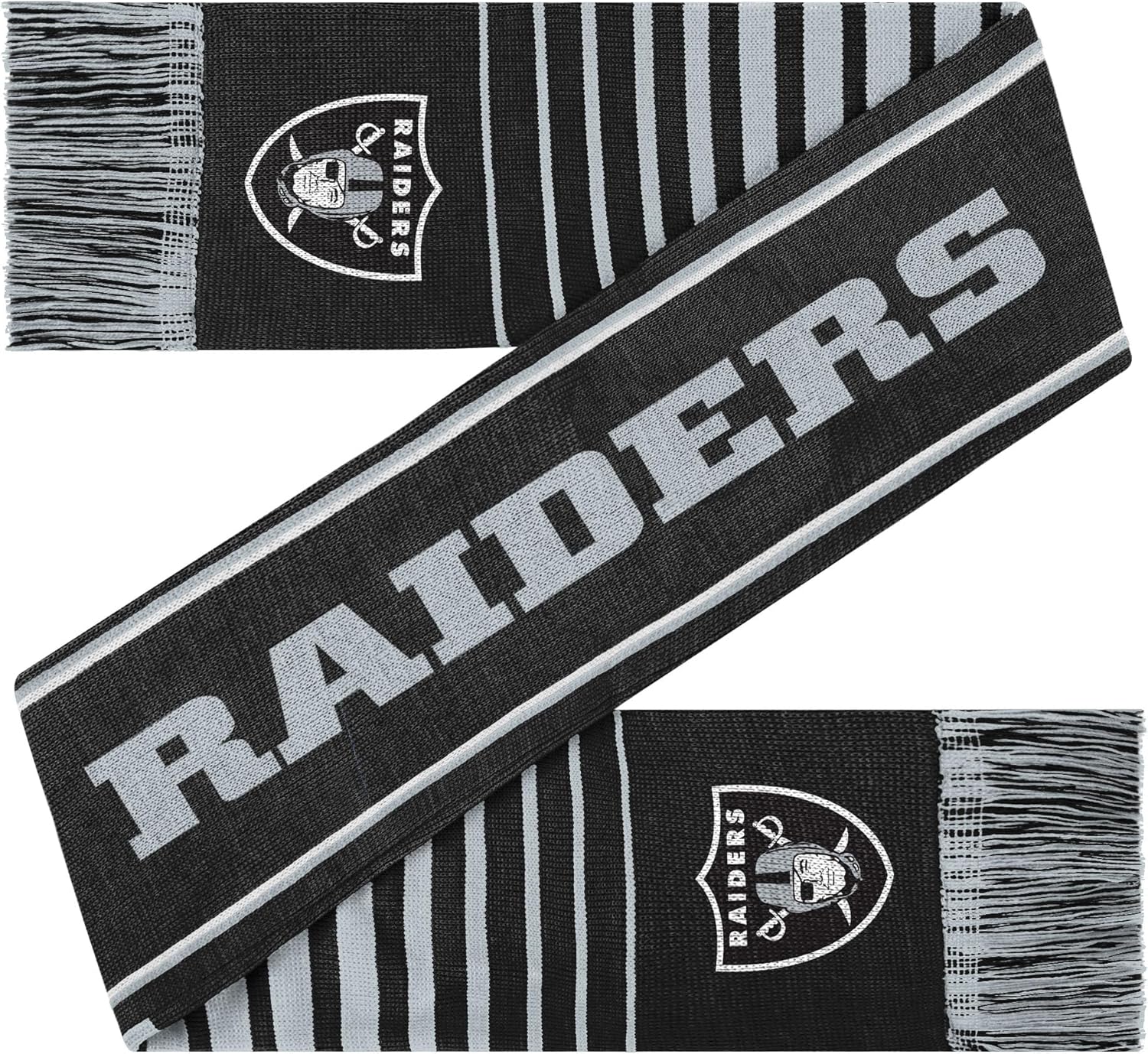 FOCO NFL unisex-adult Nfl Team Logo Reversible Thematic Scarf