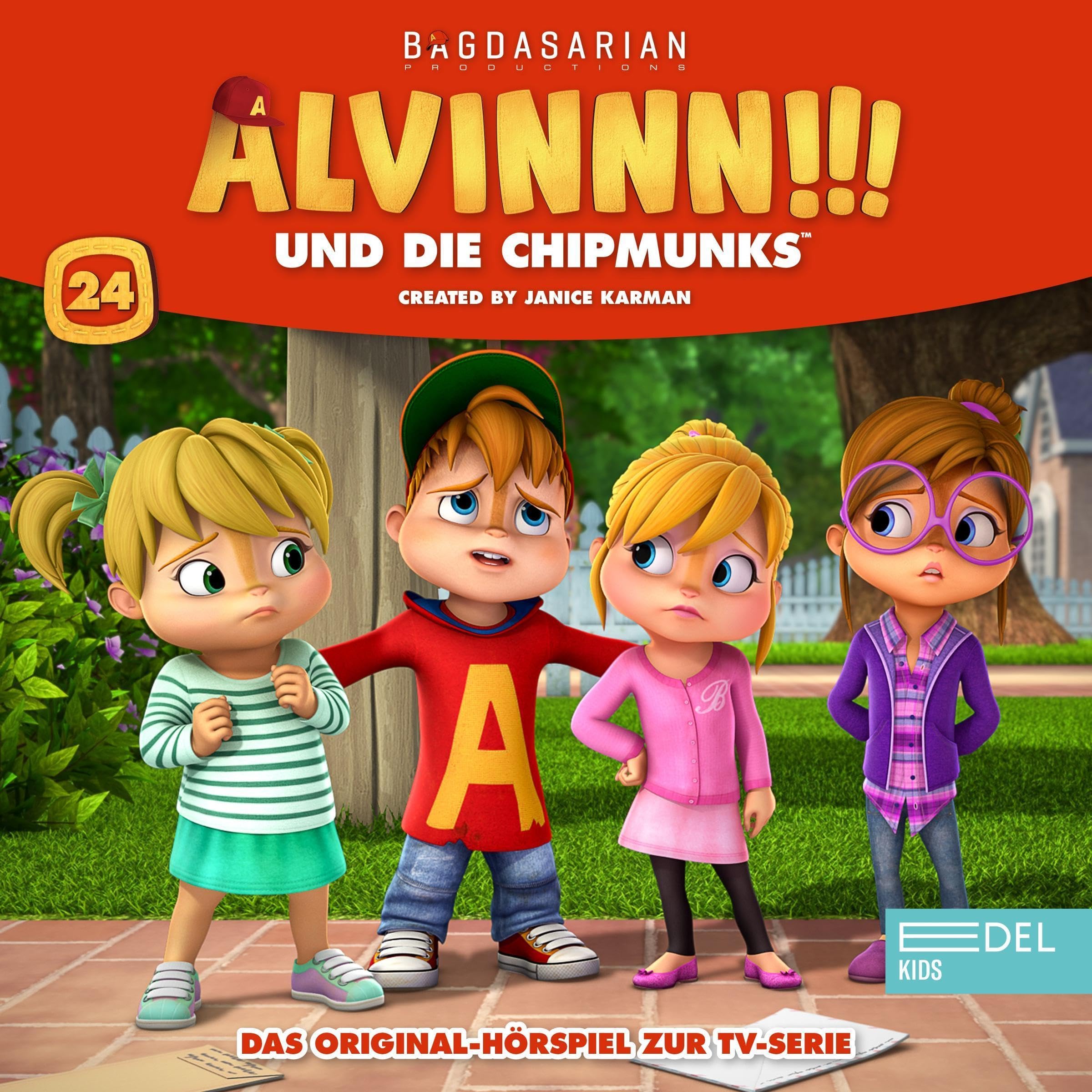 Cover art for Alvinnn!!! und die Chipmunks Folge 24. Das Original-Hörspiel zur TV-Serie