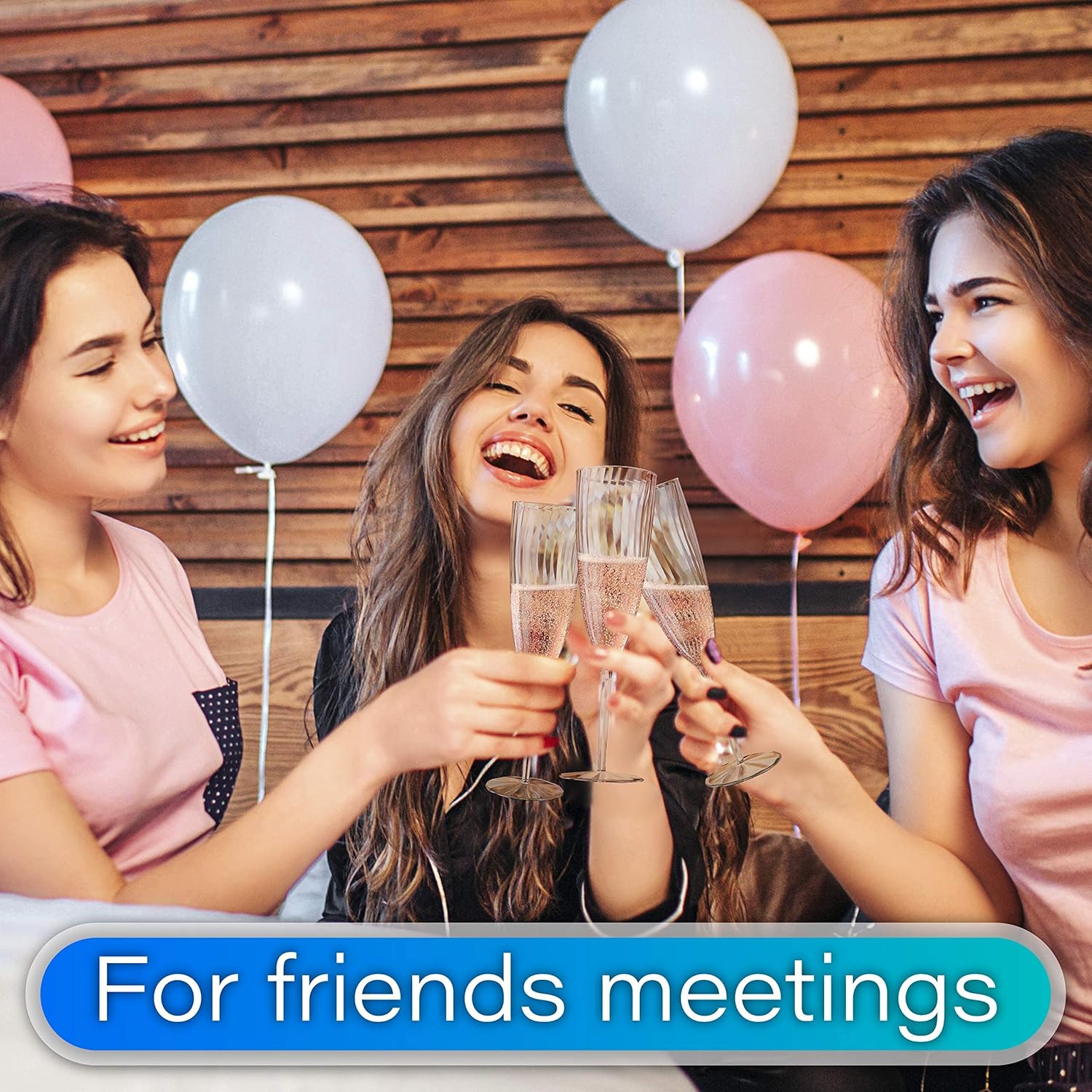 Flаѕh Dеаlѕ - 80% оƒƒ Plastic Champagne Flutes Disposable - Plastic Wine Glasses Set of 12 for Wedding - One Piece Champagne Flutes - 6 oz Plastic Champagne Glasses Disposable - Mimosa Glasses - BPA Free Plastic Cups Set