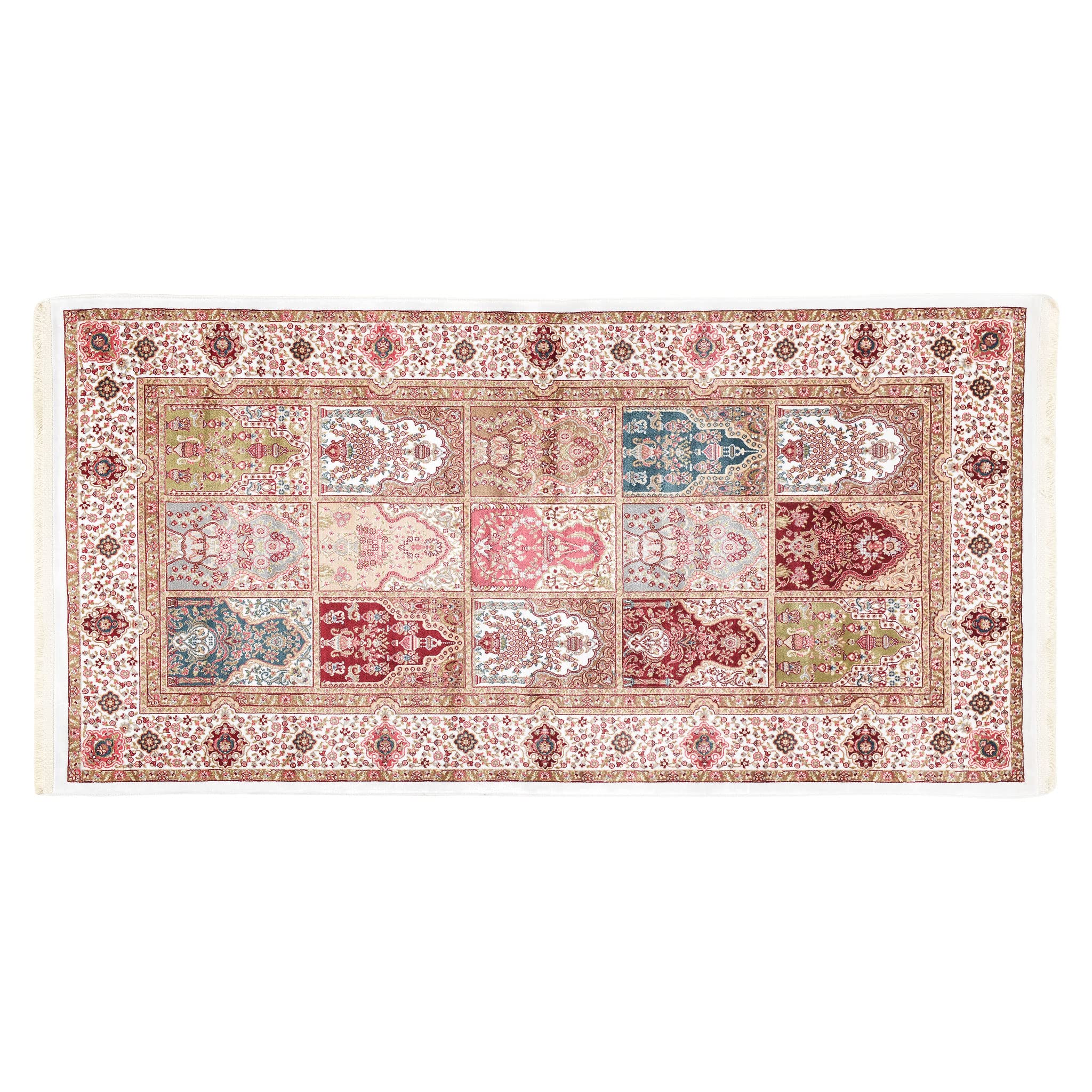 Tapis salon Camilla crème 080x150 cm petit tapis de chambre