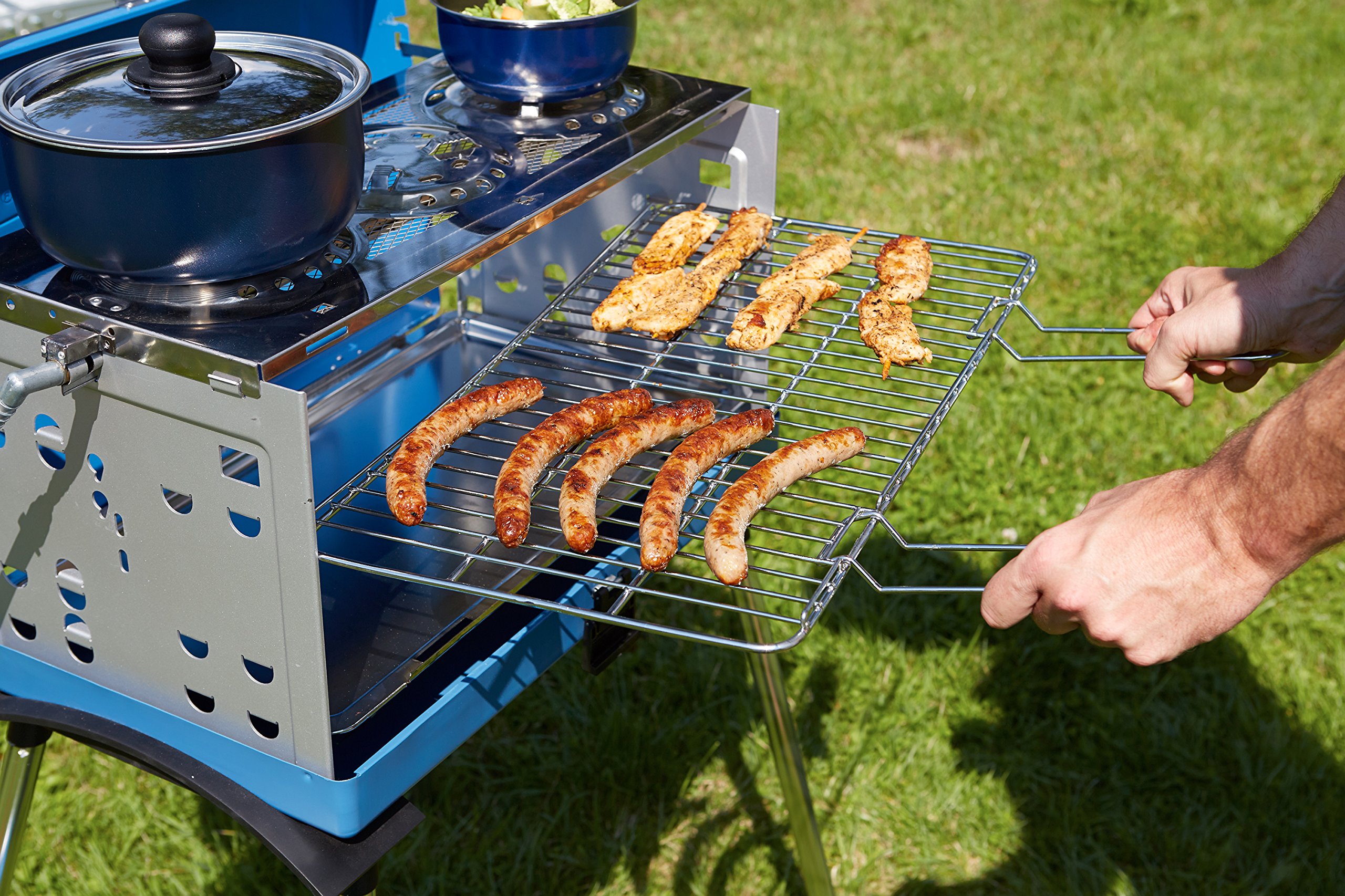 CAMPINGAZ Camping gaz Barbecue 200 SGR, Bleu/Argent