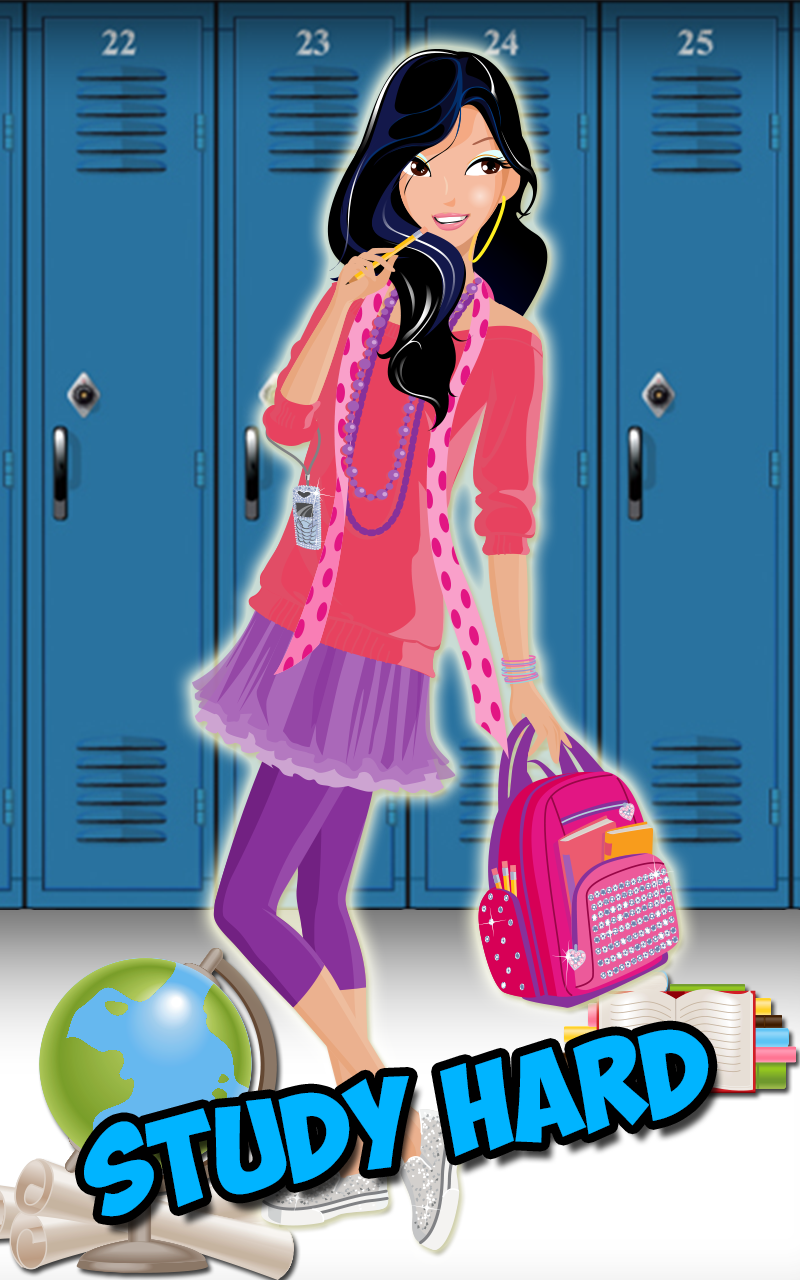 High School Dress Up Story Games free App on Amazon Appstore