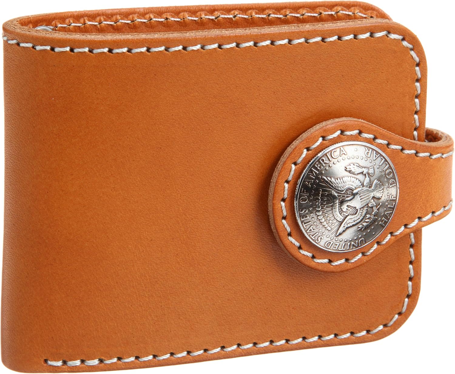 Amazon [パインヒルズ] PINEHILLS Pine Hills USオイル ハーフダラーコンチョ 2つ折り財布 29015 12