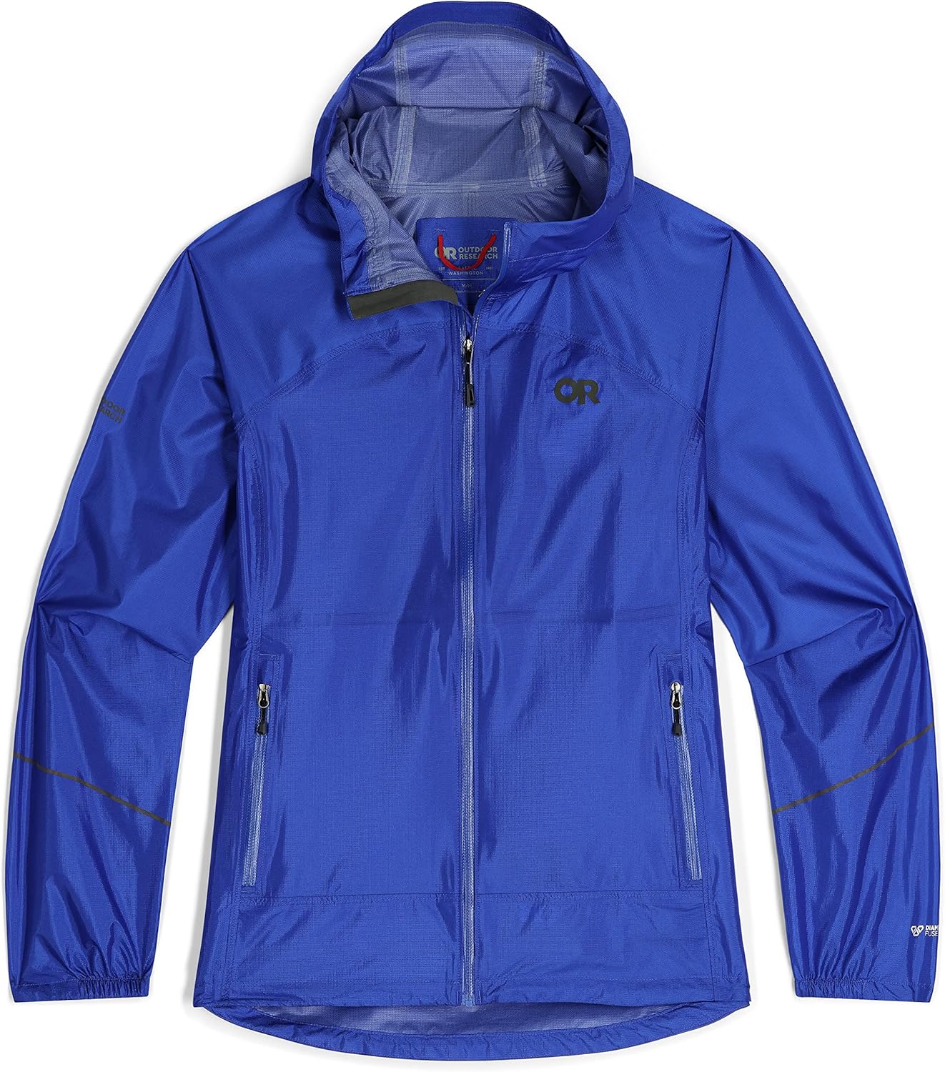 Outdoor Research Women's Helium Rain Jacket, Ultramarine, S