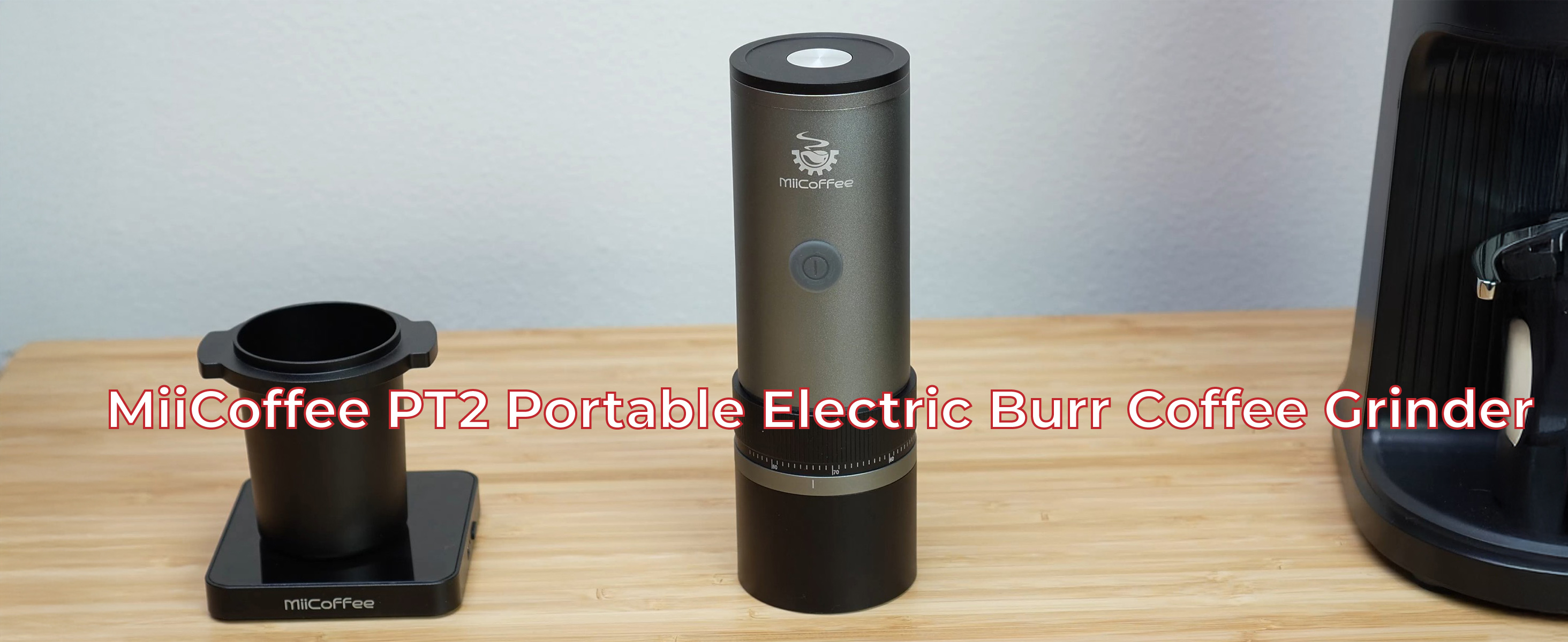 Amazon.co.jp: MiiCoffee PT2 ポータブル電動バリコーヒーグラインダー