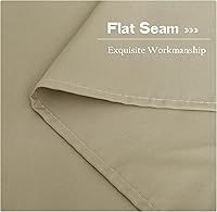 Vista 223 de NICETOWN Cortinas grises para exteriores para patio, impermeables, 2 paneles, resistentes al viento, a prueba de óxido, ojales superiores e