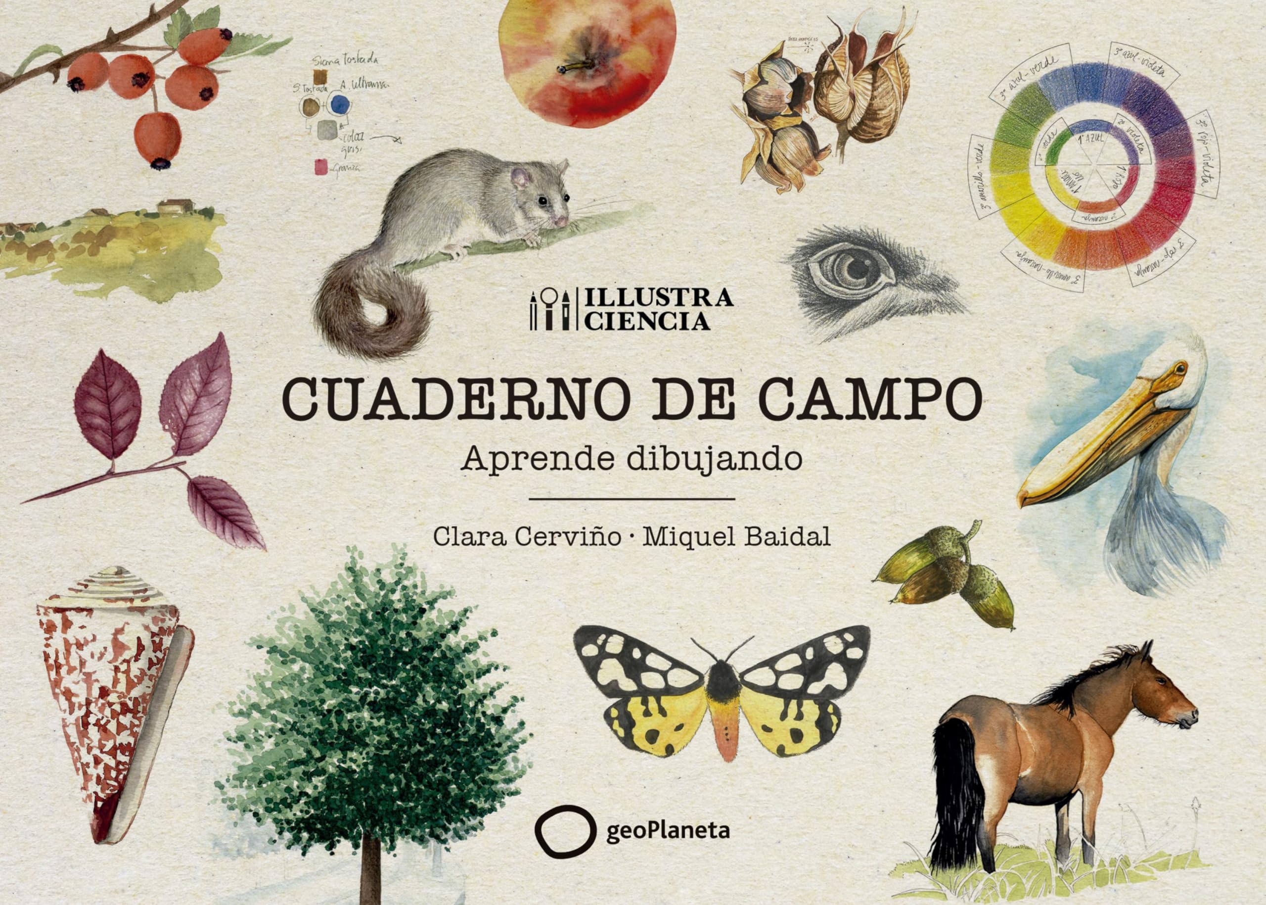 Cuaderno de campo: Aprende dibujando (Ilustrados)