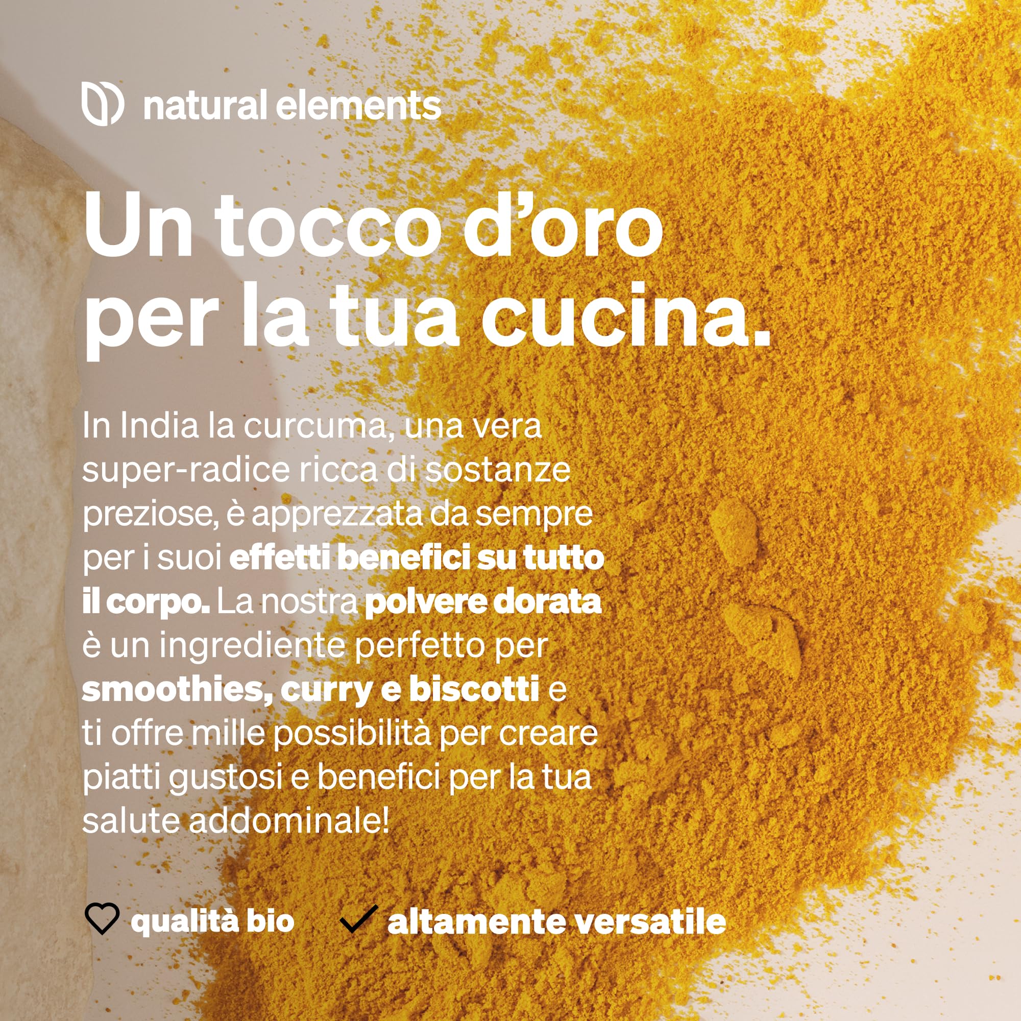 Bio curcuma in polvere 1 kg – da coltivazione biologica controllata – testata in laboratorio, senza additivi, 100% curcuma, certificata bio, vegana, senza glutine, da coltivazione sostenibile