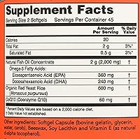 Vista 3 de Now Foods Cápsulas Blandas Omega 90 Rojas