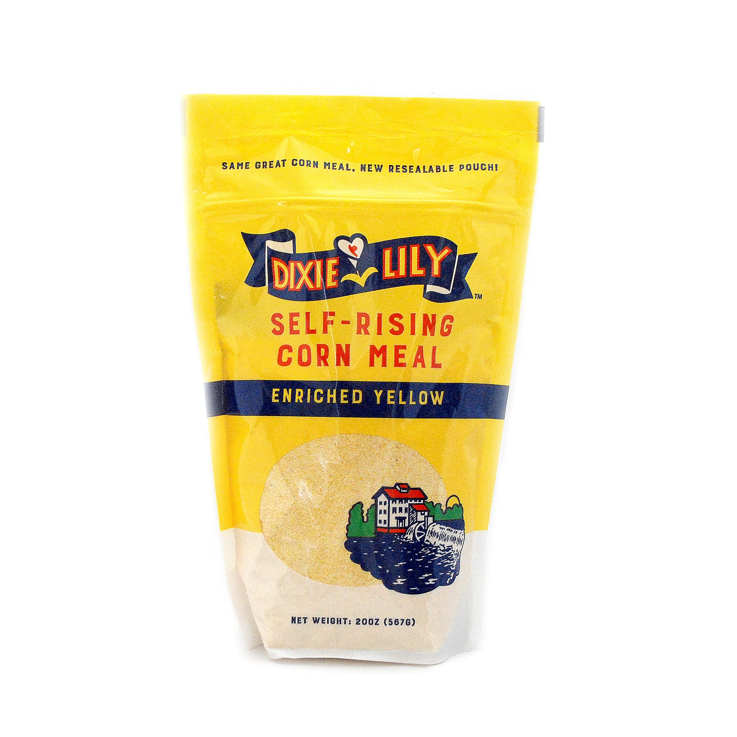 Amazon.com : Dixie Lily Self-Rising Yellow Corn Meal, 3-20 Ounce