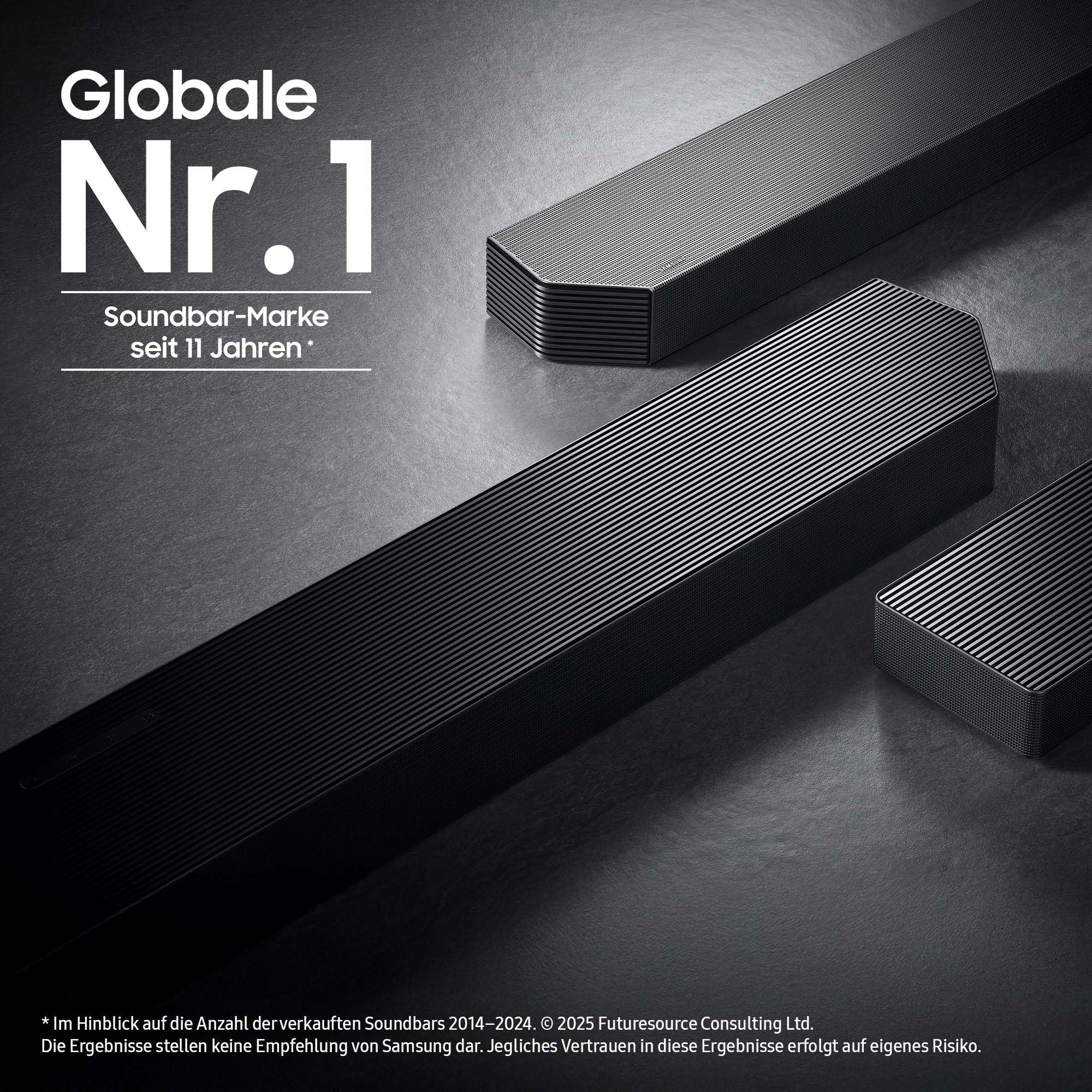Samsung HW-S67GD 3.1-Kanal All-in-one Soundbar für TV-Geräte, Bluetooth-Lautsprecher mit kabellosem Dolby Atmos / DTS Virtual:X, Q-Symphony, Adaptive Sound Lite [2024]