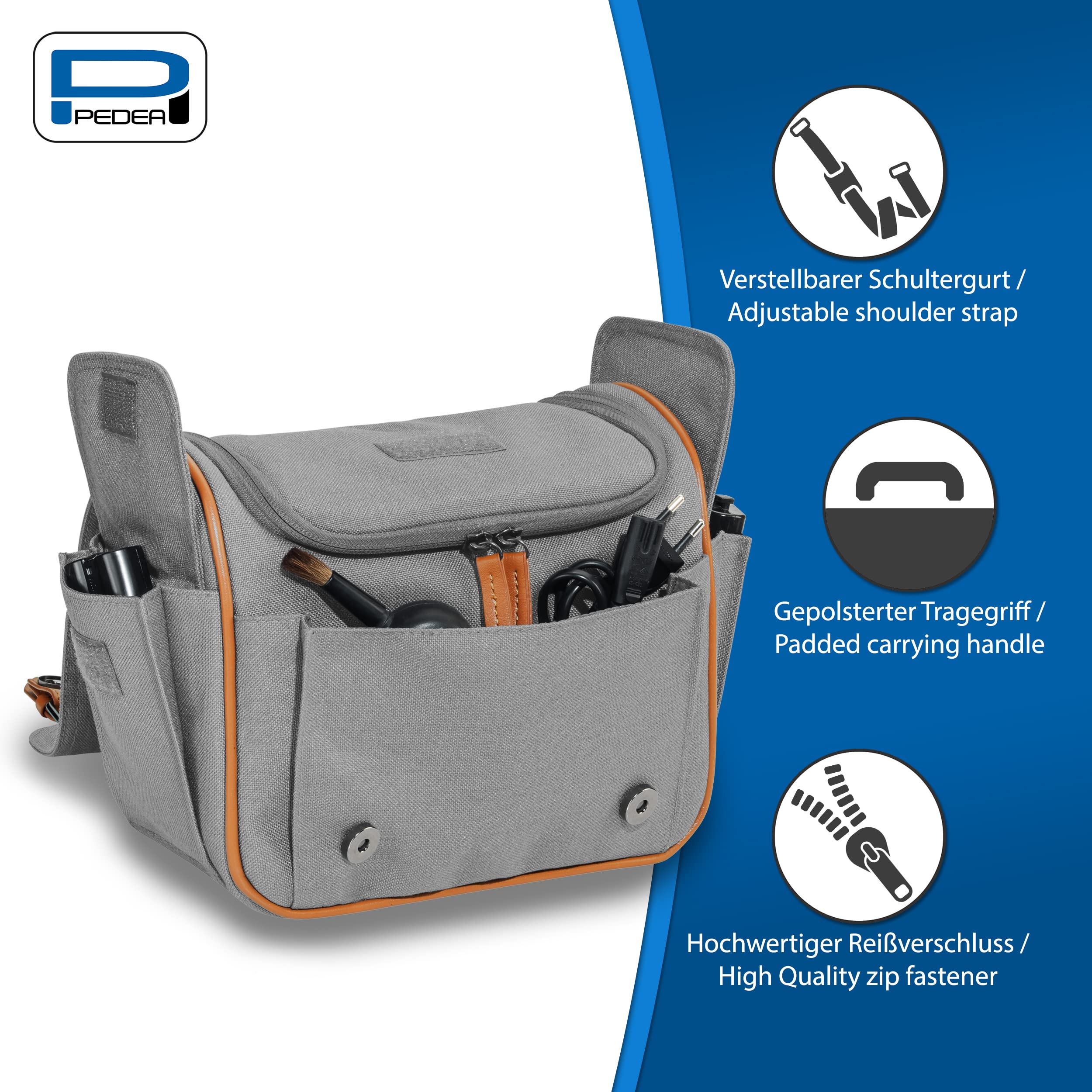 PEDEA DSLR Camera Bag "Vintage" Camera Bag For SLR Cameras With - View #4