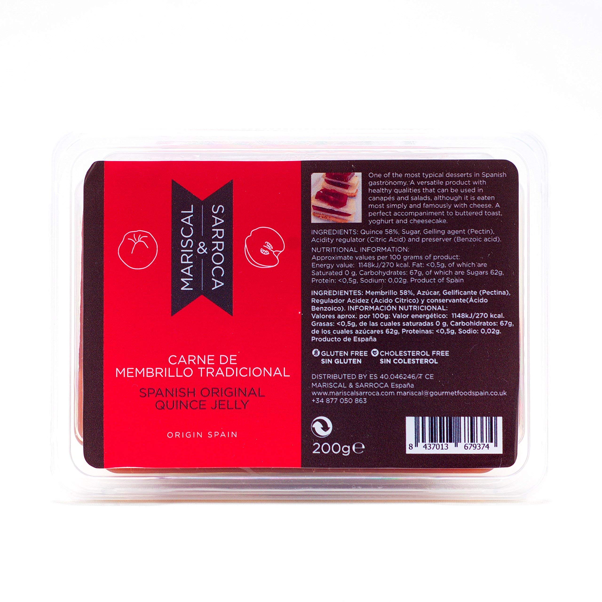 Carne de membrillo tradicional Mariscal & Sarroca 240g