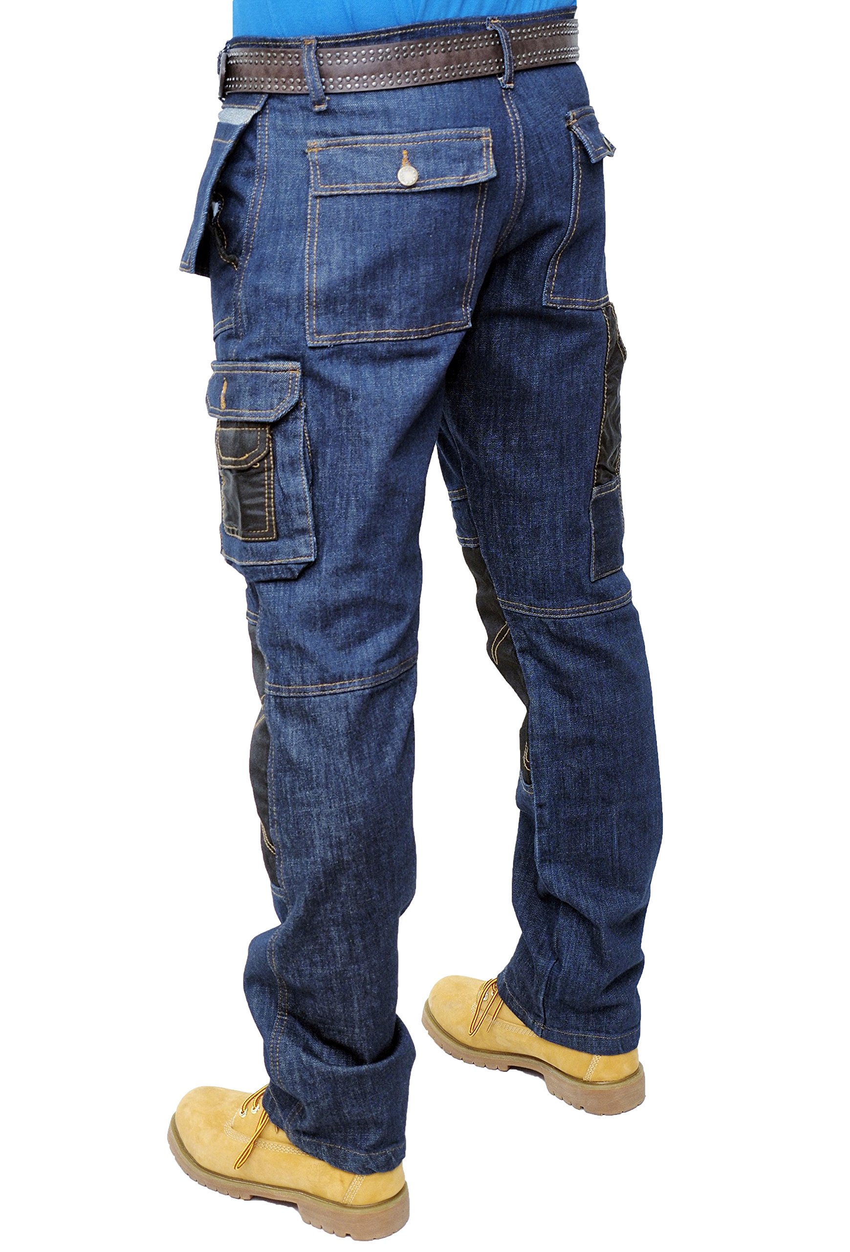 Prime BLJ-02 - Pantalones de Trabajo para Hombre (Varios Bolsillos)