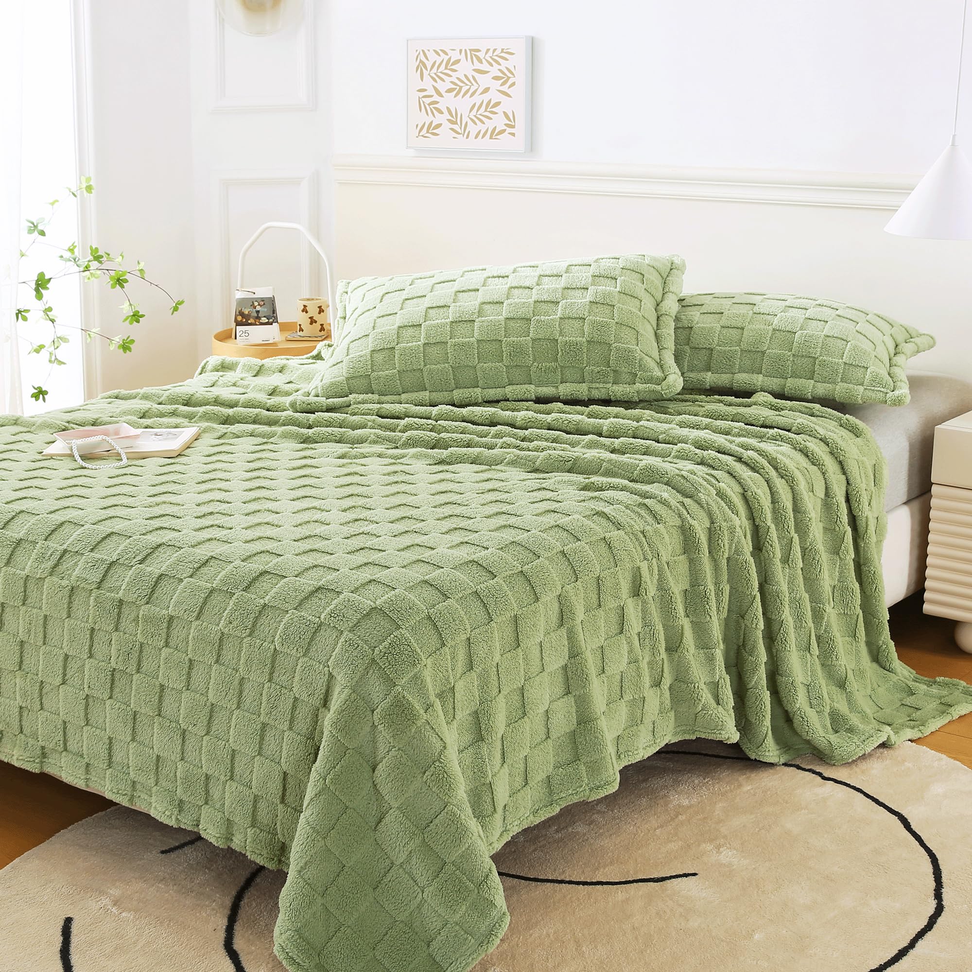 Coperta in pile con stampa 3D, morbida, calda, per letto e divano, decorativa, per tutte le stagioni, 200 x 230 cm