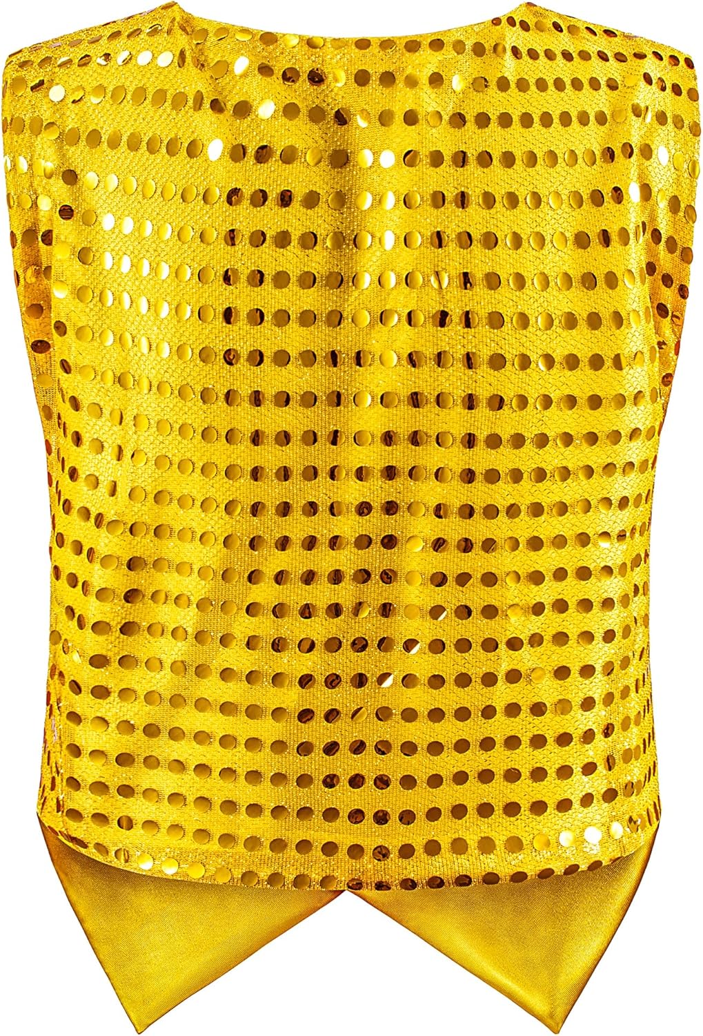 Kids Dance Hip Hop Jazz Costume Boys Sequin Vest Hat Glasses Set for Dance Party 3-12 Years - Image 5