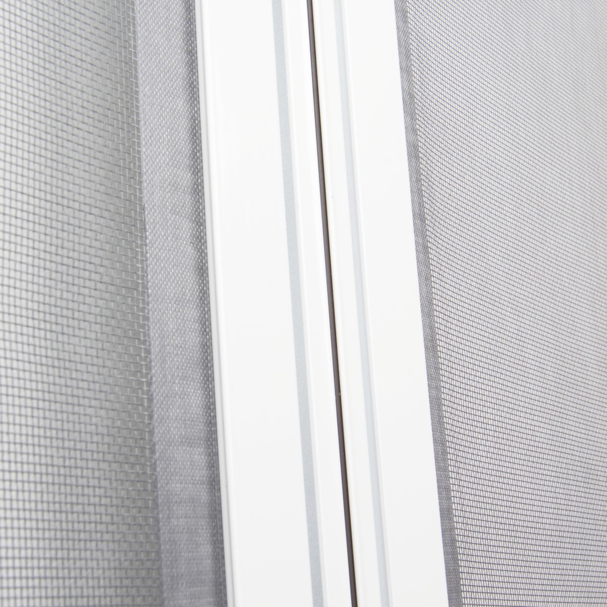 Avosdim - Mosquitera para puerta de aluminio de lujo (blanco, 240 x 230 cm)