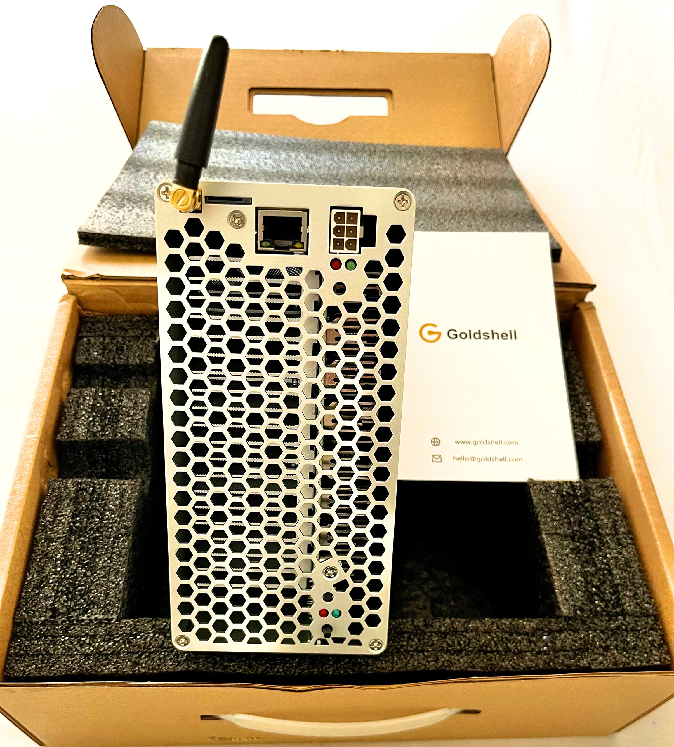 Goldshell Mini Dode DogeCoin LTC Miner Scrypt Algoritmo Minero : Amazon.es:  Informática