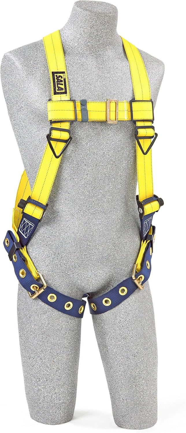 🛒 Crаzу Dеаlѕ DBI/Sala 1101252 Delta Vest Style Full Body Harness, Extra Large, Navy Blue/Yellow