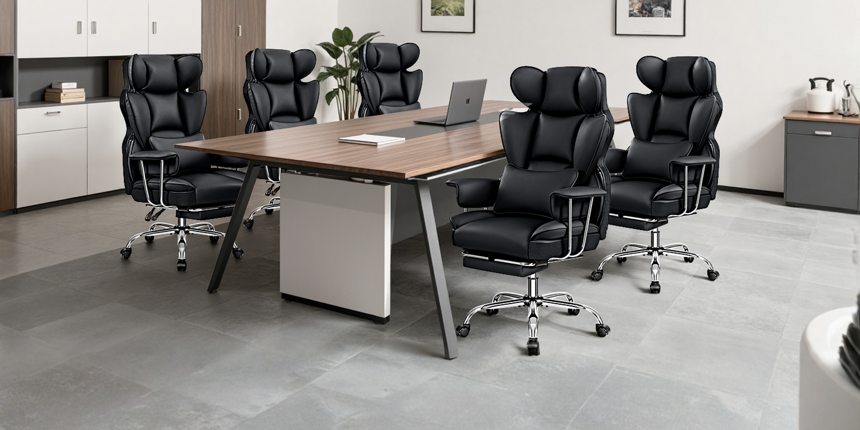 Amazon.com: ALLGOD Office Chair Comfy, Big and Tall Executive