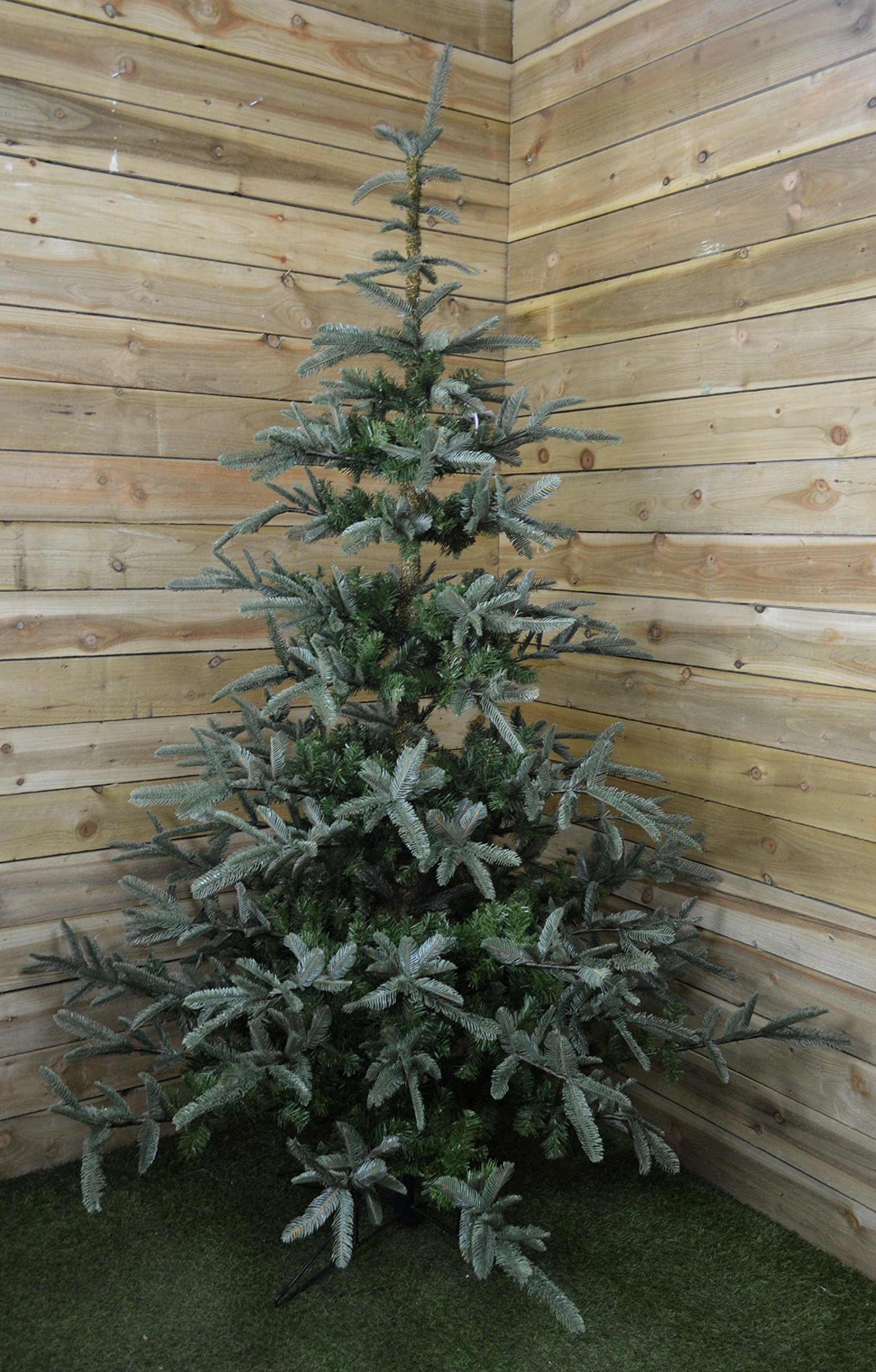 Mini Sapin De Noël Naturel Nobilis 60 Cm - Branches Fraîches Sur Tronc Bois, Parfum Forestier | Décoration Table, Rebord Fenêtre - 11