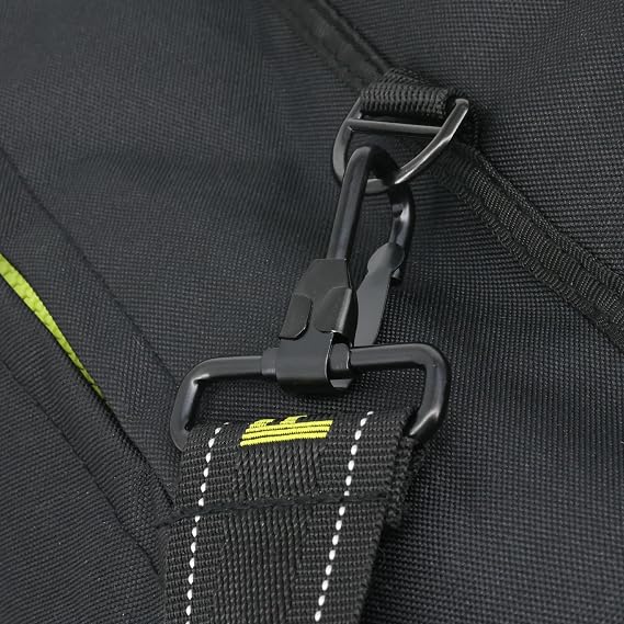 Lightning X Products Premium Step-In Turnout Gear Bag Front Operations Pocket - Black