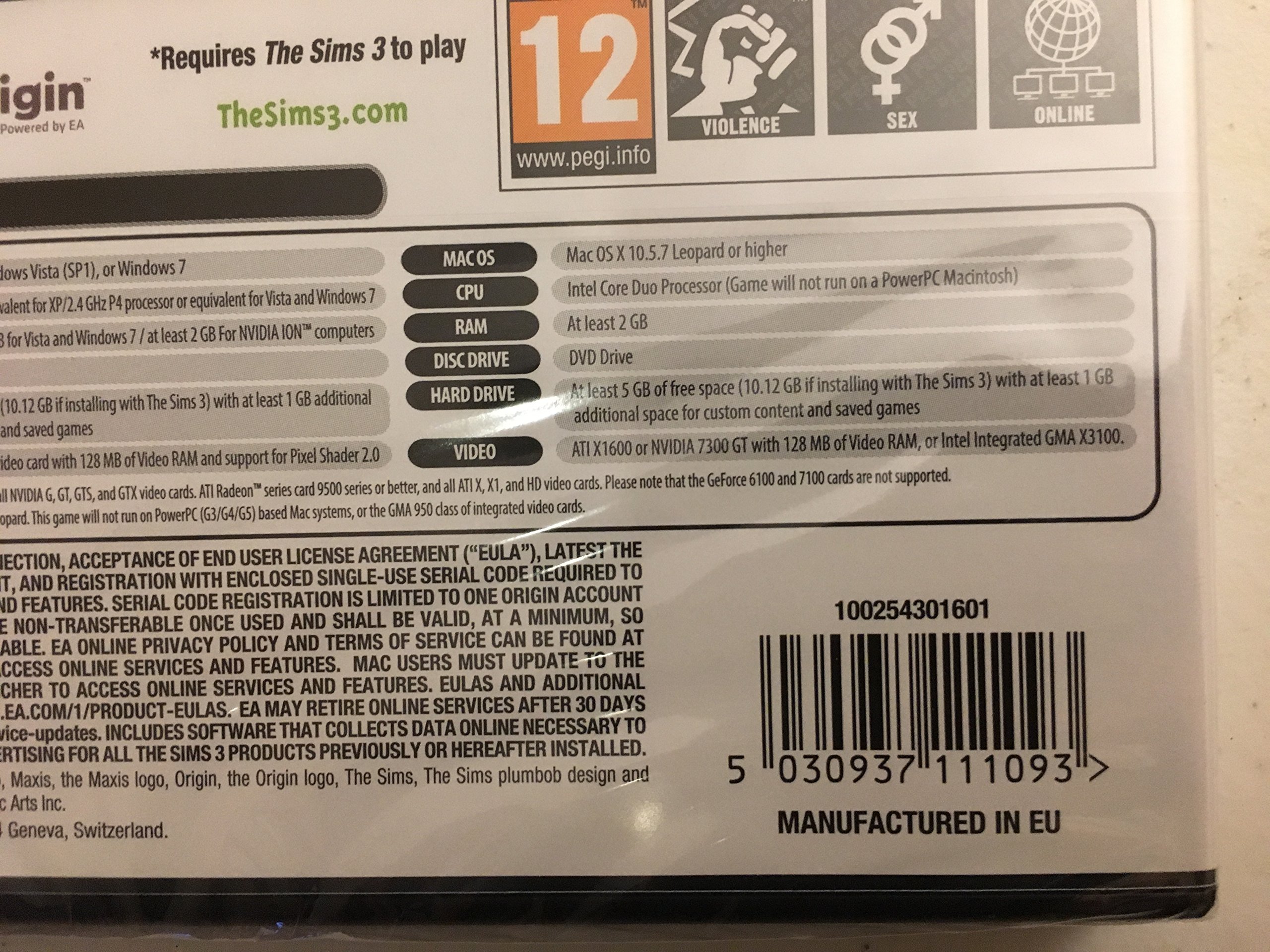 Amazon.com: The Sims 3: Into the Future Expansion Pack (PC
