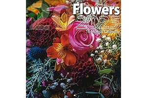 Stunning 2024 Bloomy Flower Calendar from Bachmann Press