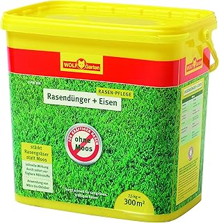 WOLF-Garten - Rasendünger plus Eisen - L-PM 300 für 300 m²
