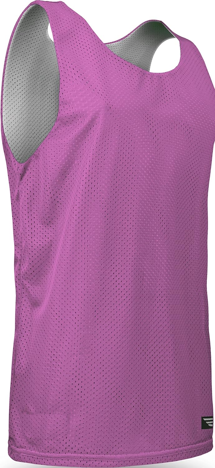 Game Gear Reversible Mesh Workout Jersey, Basketball/Gym Tank Top for Men and Boys (15 Colors)
