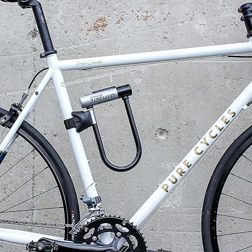 Miniatura 5 de Kryptonite Kryptolok Mini-7 - Cerradura en U para bicicleta, resistente antirrobo, grillete de 0.47 pulgadas con soporte de montaje y llaves,