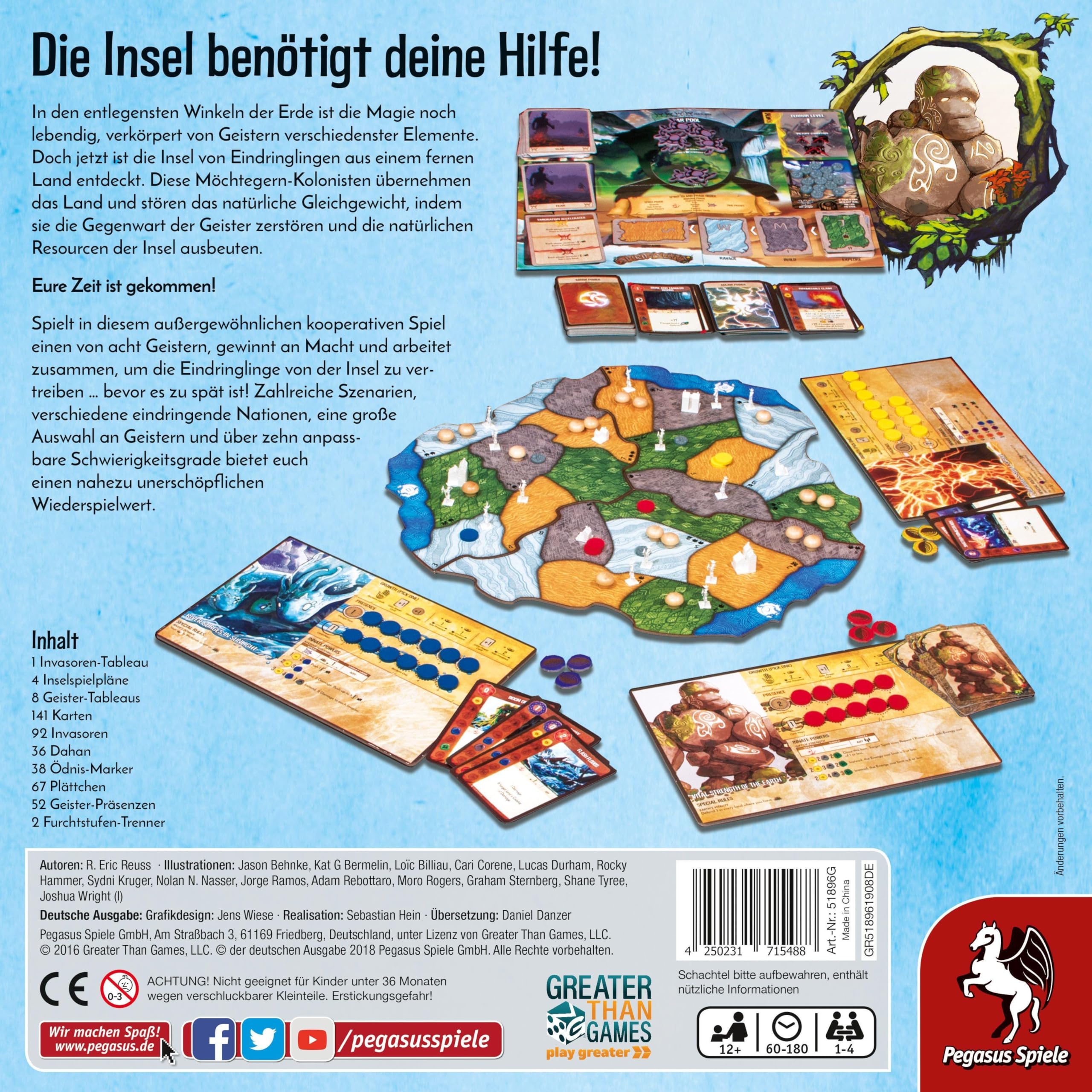 Pegasus Spiele 51896G Jeu de société Adultes et Enfants Jeu de rôles