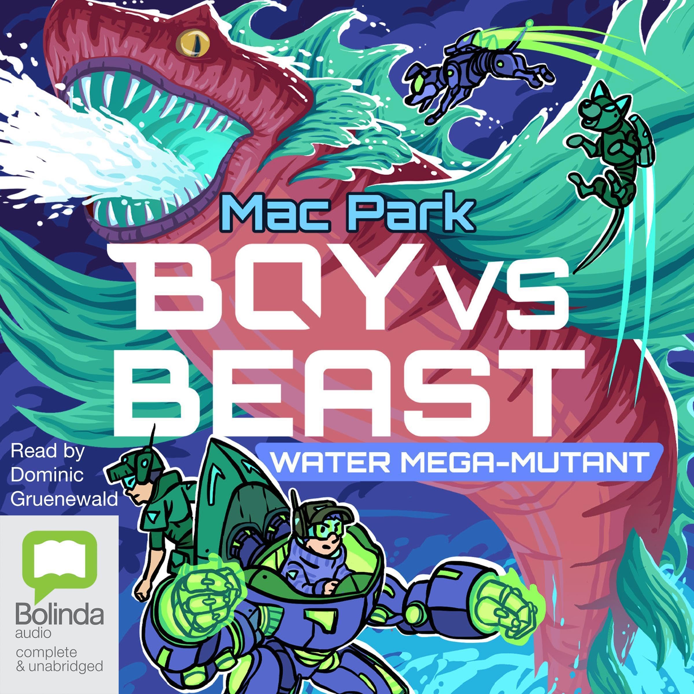 Cover art for Boy vs Beast: Water Mega-Mutant
