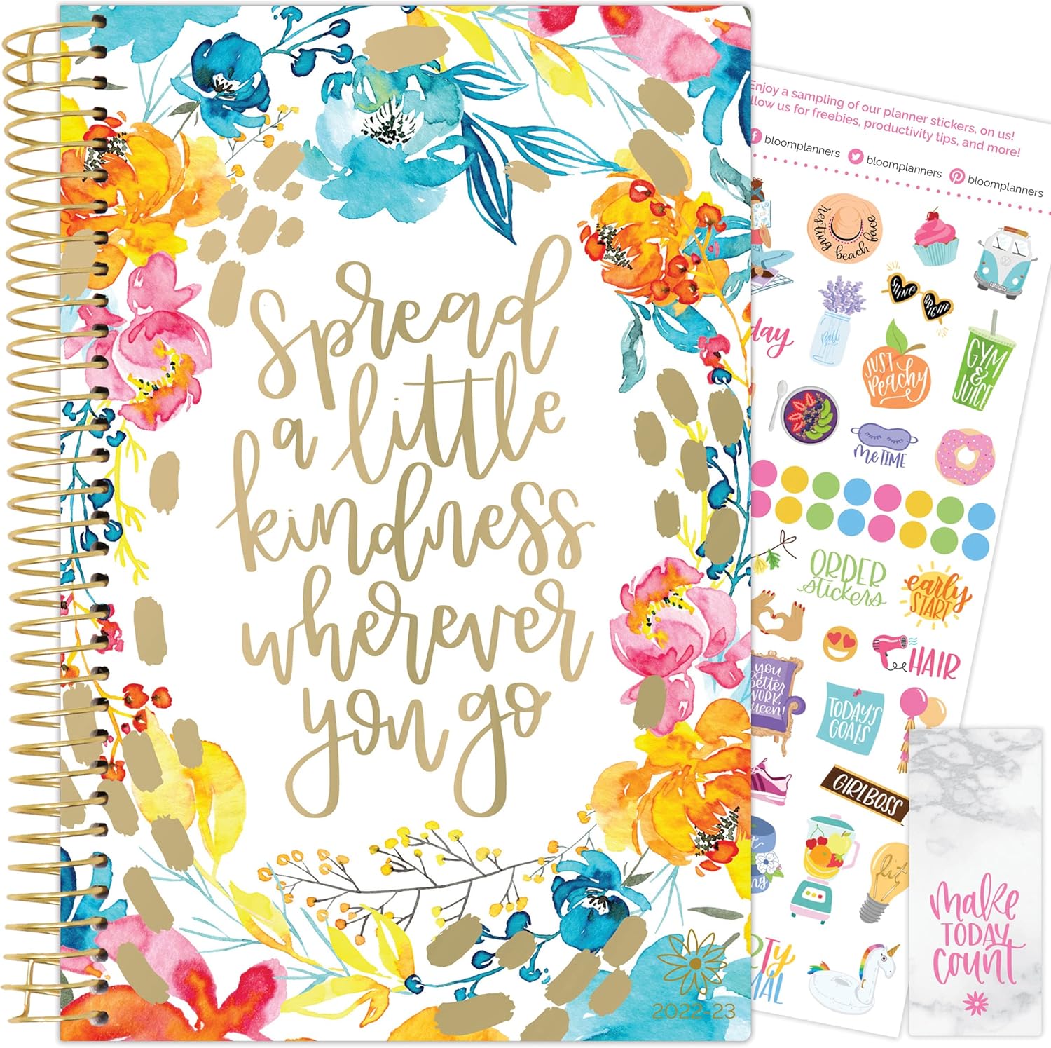 bloom daily planners 20222023 Academic Year Day Planner